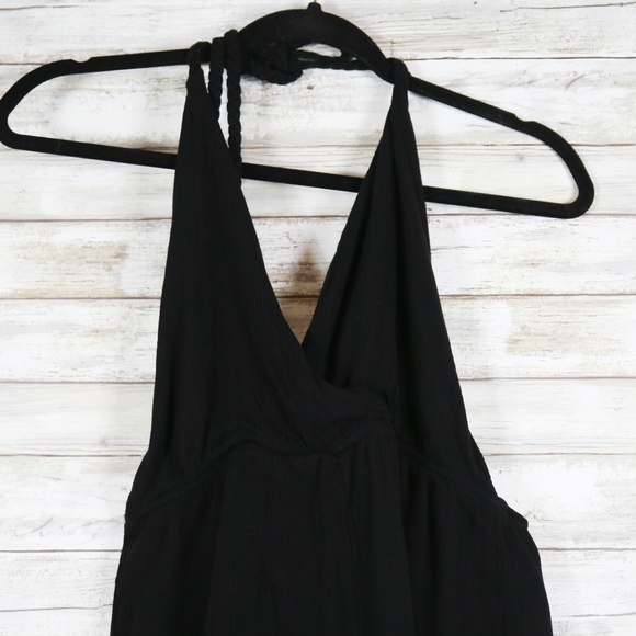 TOBI Open Back Black Romper sz Med - Picture 4 of 4